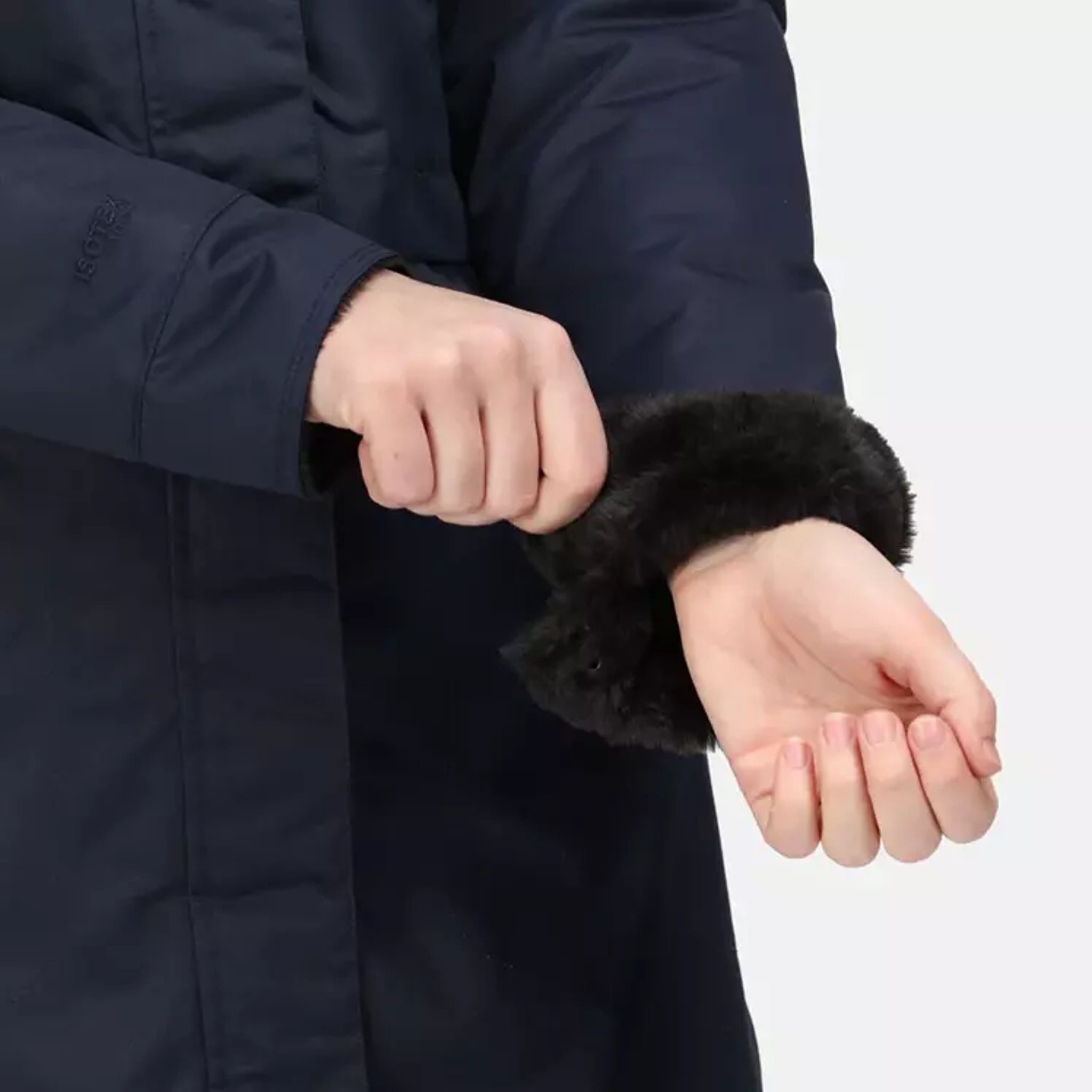 Regatta women’s long coat hooded insulated outdoor wear